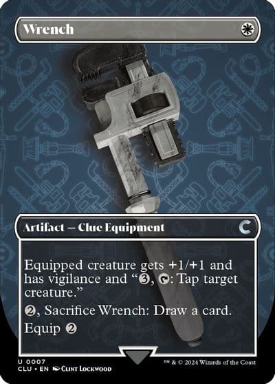 Wrench Borderless Ravnica: Clue Edition Magic card