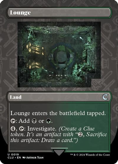 Lounge Borderless Ravnica: Clue Edition Magic card
