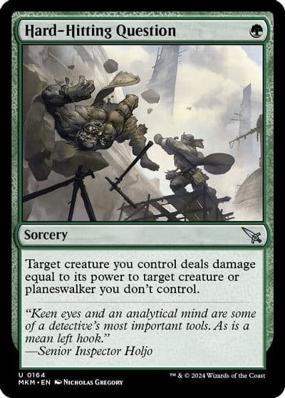 Hard Hitting Question Murders at Karlov Manor Magic card
