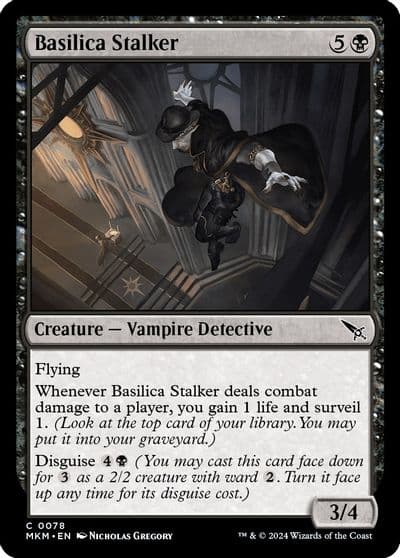 Basilica Stalker Murders at Karlov Manor Magic card