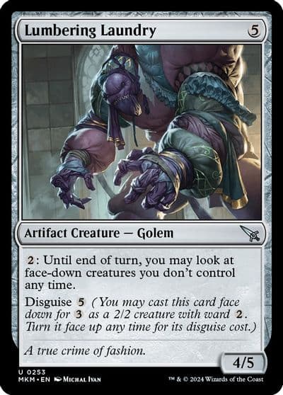 Lumbering Laundry Murders at Karlov Manor Magic card