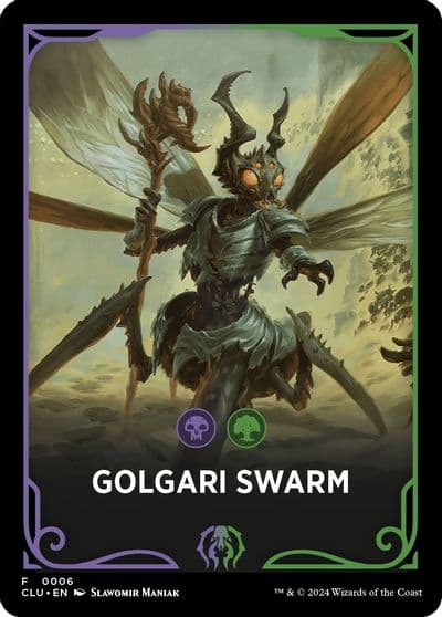 Golgari Swarm Theme Card Ravnica: Clue Edition Magic card