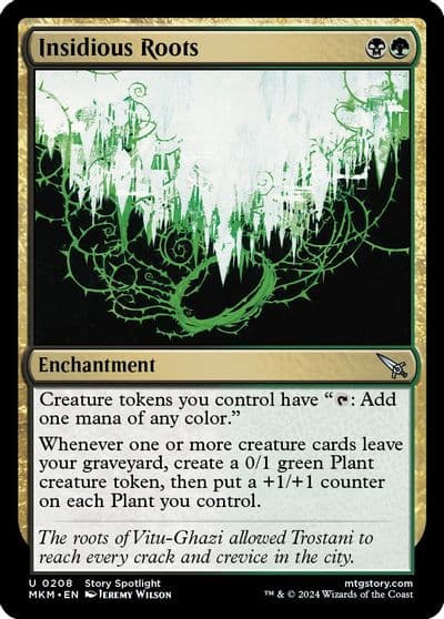 Insidious Roots Murders at Karlov Manor Magic card