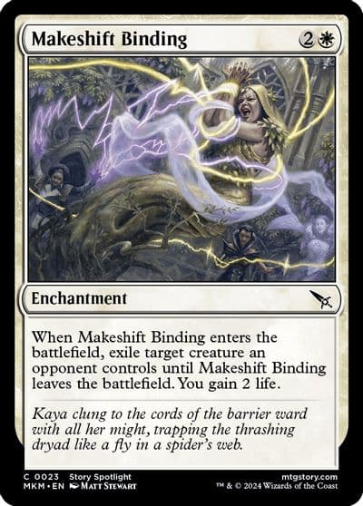 Makeshift Binding Murders at Karlov Manor Magic card