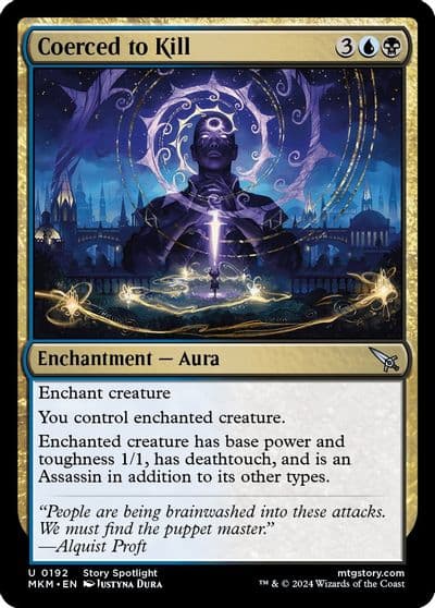 Coerced to Kill Murders at Karlov Manor Magic card