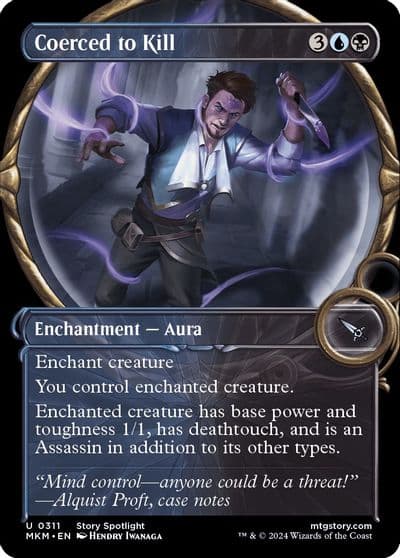Coerced to Kill Showcase Murders at Karlov Manor Magic card