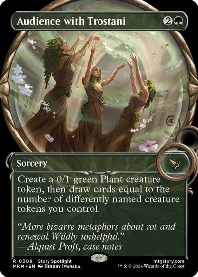 Audience with Trostani Showcase Murders at Karlov Manor Magic card