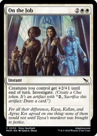 On the Job Murders at Karlov Manor Magic card