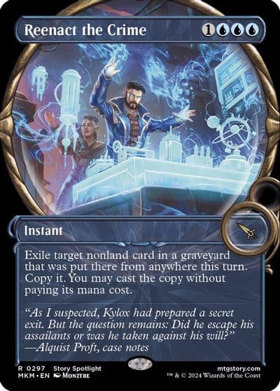 Reenact the Crime Showcase Murders at Karlov Manor Magic card