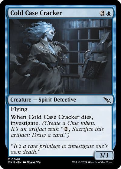 Cold Case Cracker Murders at Karlov Manor Magic card