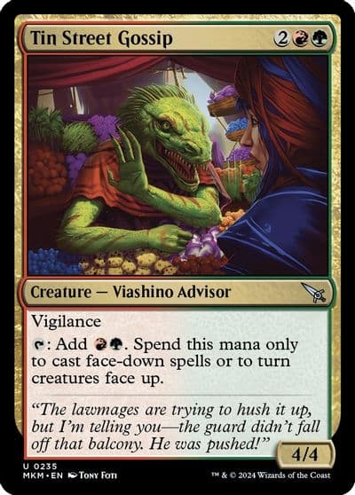 Tin Street Gossip Murders at Karlov Manor Magic card