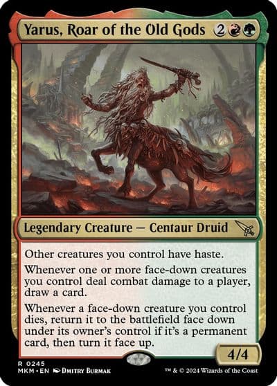 Yarus Roar of the Old Gods Murders at Karlov Manor Magic card