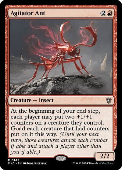 Agitator Ant Commander: Murders at Karlov Manor Magic card