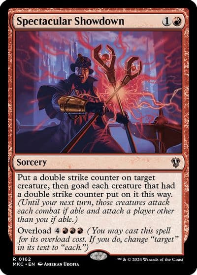 Spectacular Showdown Commander: Murders at Karlov Manor Magic card