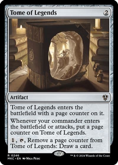Tome of Legends Commander: Murders at Karlov Manor Magic card
