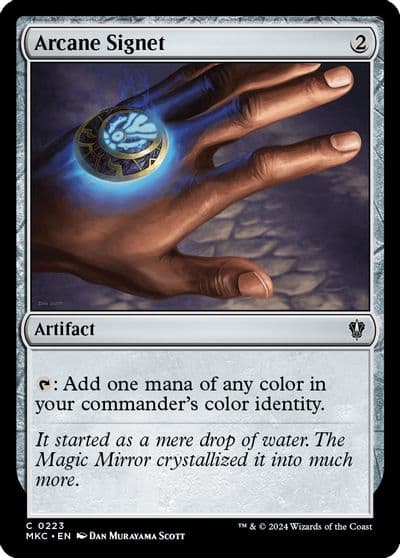 Arcane Signet Commander: Murders at Karlov Manor Magic card
