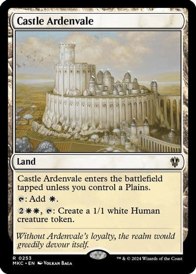 Castle Ardenvale Commander: Murders at Karlov Manor Magic card