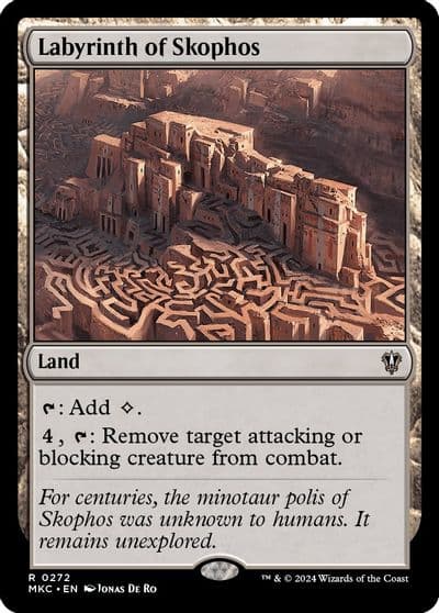 Labyrinth of Skophos Commander: Murders at Karlov Manor Magic card