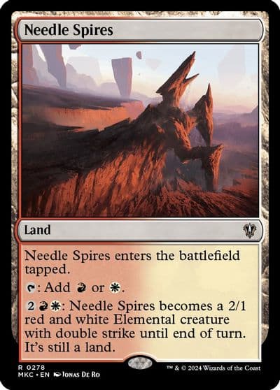Needle Spires Commander: Murders at Karlov Manor Magic card