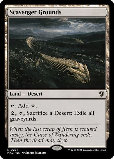 Scavenger Grounds Commander: Murders at Karlov Manor Magic card