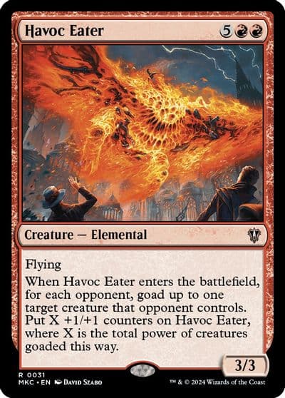 Havoc Eater Commander: Murders at Karlov Manor Magic card