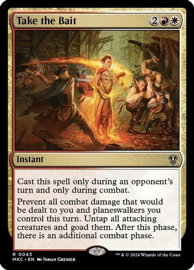 Take the Bait Commander: Murders at Karlov Manor Magic card