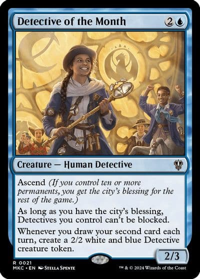 Detective of the Month Commander: Murders at Karlov Manor Magic card