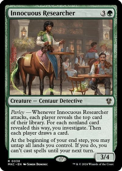 Innocuous Researcher Commander: Murders at Karlov Manor Magic card