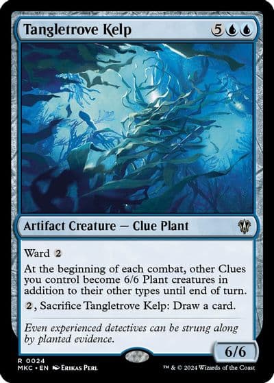 Tangletrove Kelp Commander: Murders at Karlov Manor Magic card