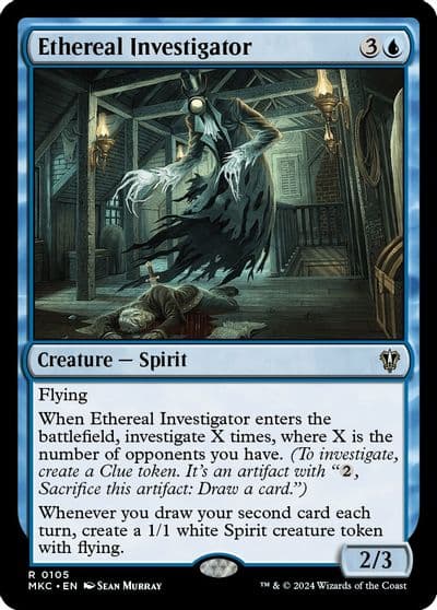 Ethereal Investigator Commander: Murders at Karlov Manor Magic card