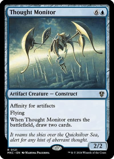 Thought Monitor Commander: Murders at Karlov Manor Magic card