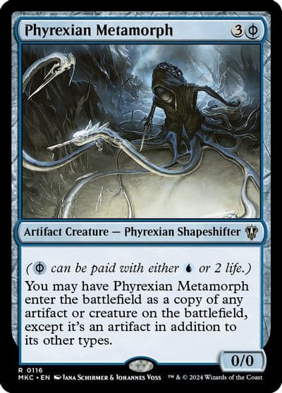 Phyrexian Metamorph Commander: Murders at Karlov Manor Magic card