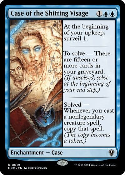 Case of the Shifting Visage Commander: Murders at Karlov Manor Magic card