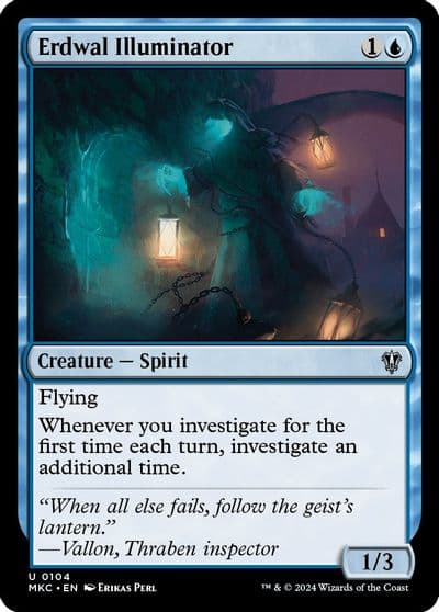 Erdwal Illuminator Commander: Murders at Karlov Manor Magic card