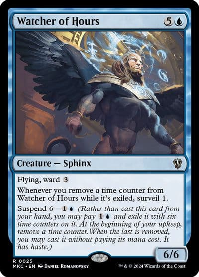 Watcher of Hours Commander: Murders at Karlov Manor Magic card