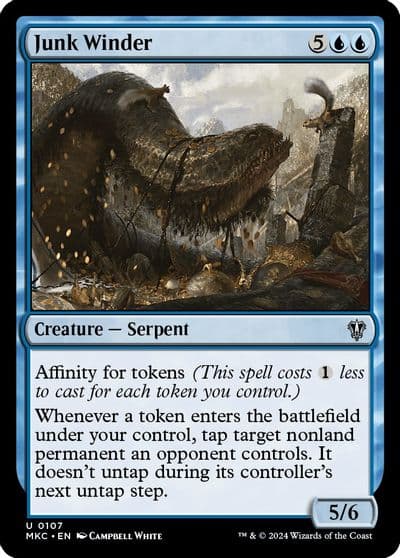 Junk Winder Commander: Murders at Karlov Manor Magic card