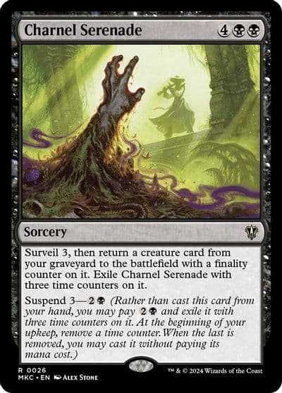 Charnel Serenade Commander: Murders at Karlov Manor Magic card