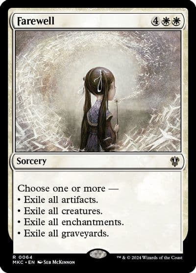 Farewell Commander: Murders at Karlov Manor Magic card