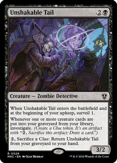 Unshakable Tail Commander: Murders at Karlov Manor Magic card