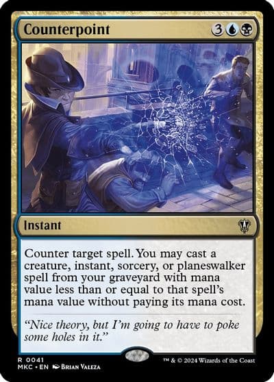 Counterpoint Commander: Murders at Karlov Manor Magic card
