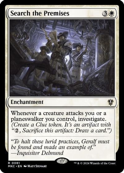 Search the Premises Commander: Murders at Karlov Manor Magic card