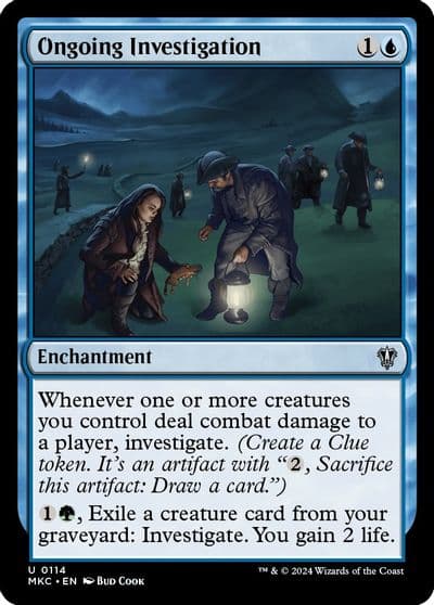 Ongoing Investigation Commander: Murders at Karlov Manor Magic card