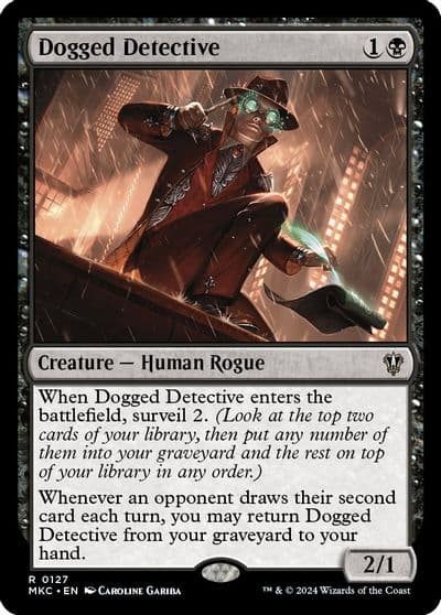 Dogged Detective Commander: Murders at Karlov Manor Magic card