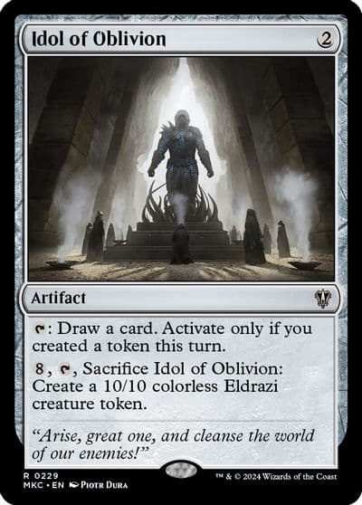 Idol of Oblivion Commander: Murders at Karlov Manor Magic card