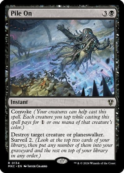 Pile On Commander: Murders at Karlov Manor Magic card
