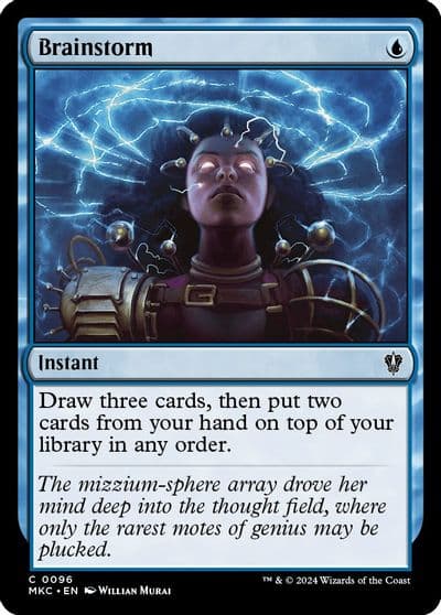 Brainstorm Commander: Murders at Karlov Manor Magic card