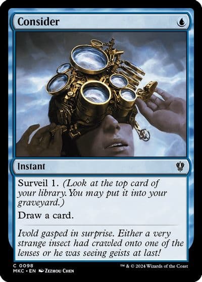 Consider Commander: Murders at Karlov Manor Magic card