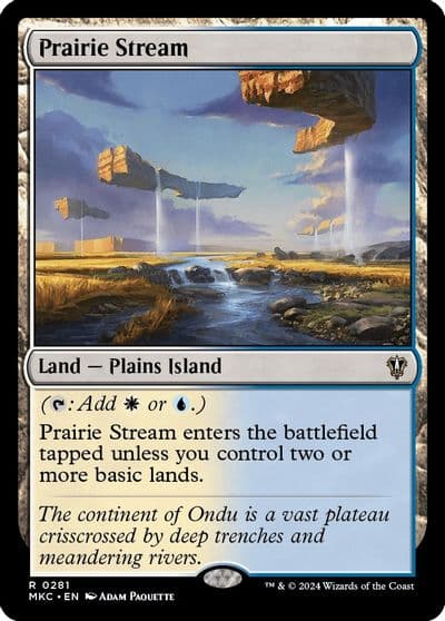 Prairie Stream Commander: Murders at Karlov Manor Magic card