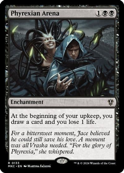 Phyrexian Arena Commander: Murders at Karlov Manor Magic card