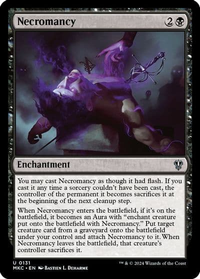 Necromancy Commander: Murders at Karlov Manor Magic card